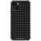 Black Grid iPhone 14 Clear Case