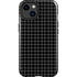 Black Grid iPhone 14 Plus Impact Case