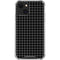 Black Grid iPhone 14 Plus Clear Case