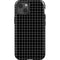 Black Grid iPhone 14 Impact Case