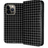 Black Grid iPhone 15 Pro Max Folio Case