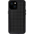 Black Grid iPhone 15 Waterproof Case