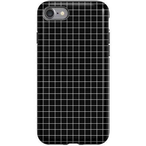 Black Grid iPhone SE (2nd & 3rd Gen) Pro Case