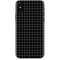 Black Grid iPhone XS Skin