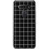 Black Grid LG K51/Q51 Clear Case