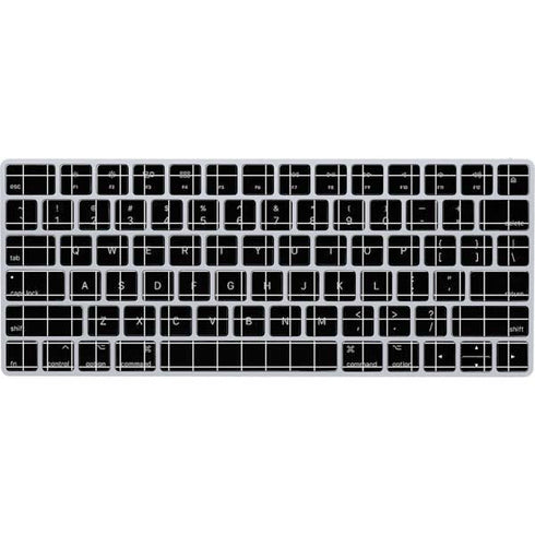 Black Grid Magic Keyboard Skin