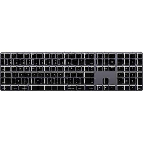 Black Grid Magic Keyboard with Numeric Keypad Skin