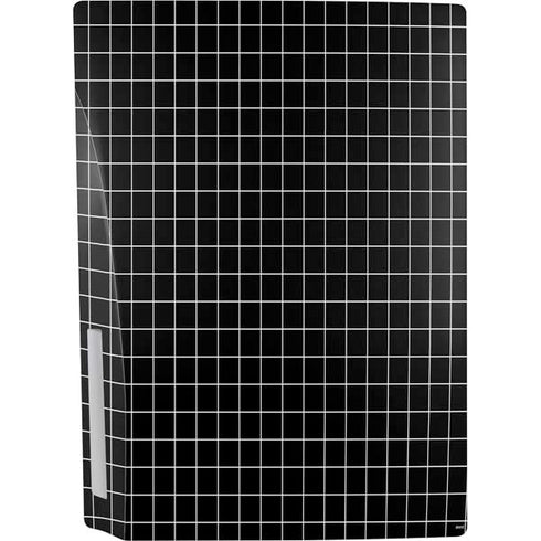 Black Grid PS5 Console Skin
