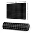 Black Grid Gaming Mouse Pad
