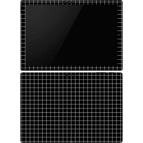 Black Grid Surface Pro 6 Skin