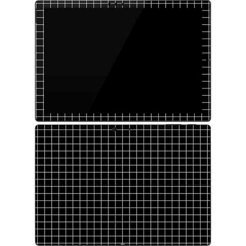 Black Grid Surface Pro 7 Skin