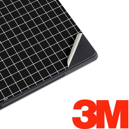 Black Grid Surface Pro 7 Skin