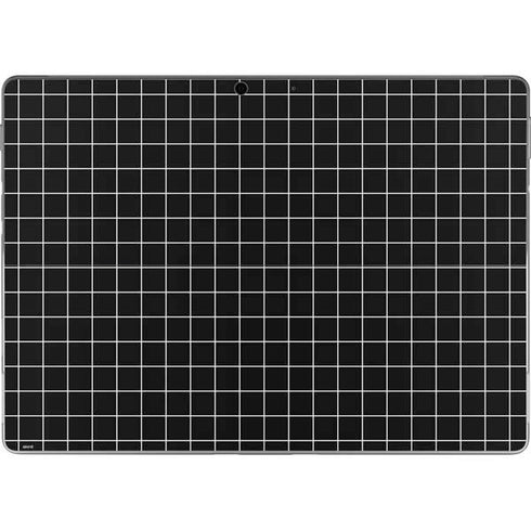Black Grid Surface Pro 8 Skin