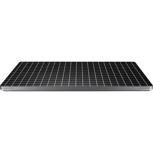 Black Grid Universal Laptop 11in (8.8 x 6.2in) Skin