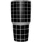 Black Grid Yeti 30oz Rambler Tumbler Skin