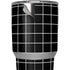 Black Grid Yeti 30oz Rambler Tumbler Skin