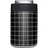 Black Grid Yeti Colster Can Insulator Skin