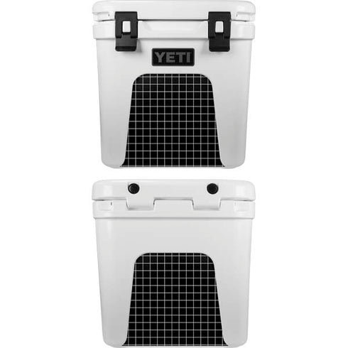 Black Grid YETI Roadie 24 Hard Cooler Skin