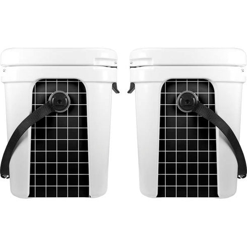 Black Grid YETI Roadie 24 Hard Cooler Skin