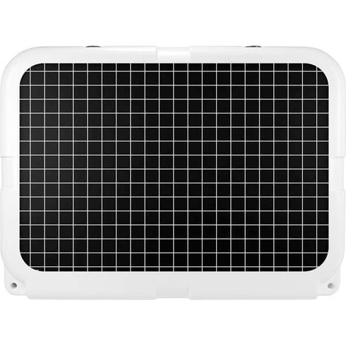 Black Grid YETI Tundra 35 Hard Cooler Skin