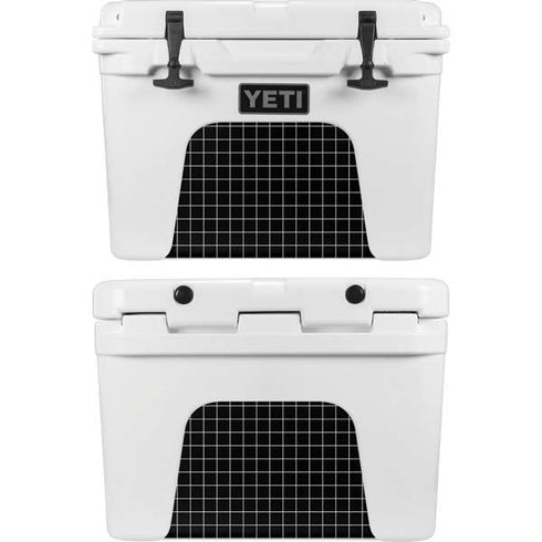 Black Grid YETI Tundra 35 Hard Cooler Skin
