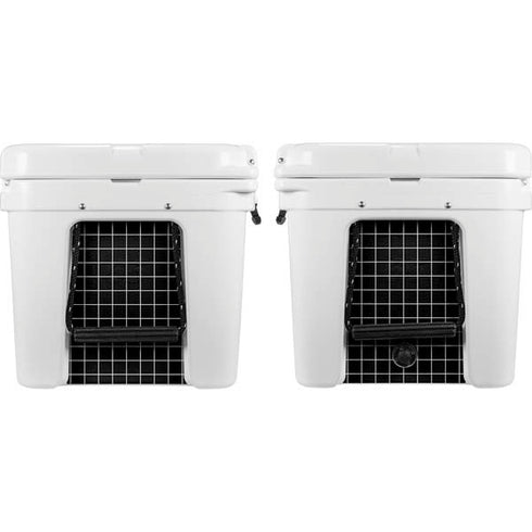 Black Grid YETI Tundra 65 Hard Cooler Skin