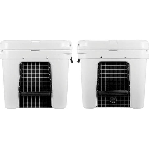 Black Grid YETI Tundra 75 Hard Cooler Skin