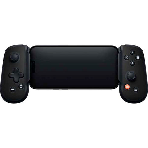 Black Happy Face Backbone One for iPhone Game Controller Skin