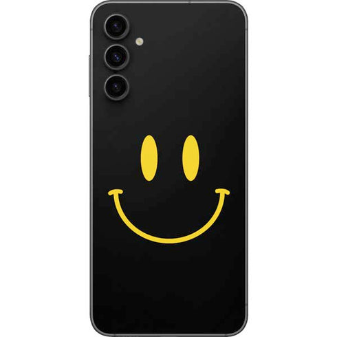 Black Happy Face Galaxy A14 5G Skin