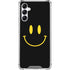 Black Happy Face Galaxy A15 5G Clear Case