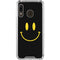 Black Happy Face Galaxy A30 Clear Case
