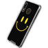 Black Happy Face Galaxy A30 Clear Case