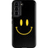Black Happy Face Galaxy S22 Pro Case