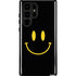 Black Happy Face Galaxy S22 Ultra Pro Case