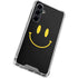Black Happy Face Galaxy S23 FE Clear Case