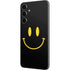 Black Happy Face Galaxy S23 FE Skin