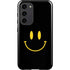 Black Happy Face Galaxy S23 Plus Pro Case