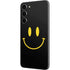 Black Happy Face Galaxy S23 Plus Skin
