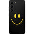 Black Happy Face Galaxy S23 Skin