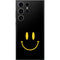 Black Happy Face Galaxy S23 Ultra Skin