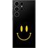 Black Happy Face Galaxy S23 Ultra Skin