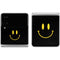 Black Happy Face Galaxy Z Flip4 5G Skin
