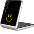 Black Happy Face Galaxy Z Flip4 5G Skin