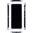 Black Happy Face Galaxy Z Flip5 5G Clear Case