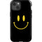 Black Happy Face iPhone 14 Impact Case