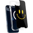 Black Happy Face iPhone 15 Plus MagSafe Case