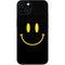 Black Happy Face iPhone 14 Plus Skin