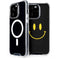 Black Happy Face iPhone 15 Pro MagSafe Case
