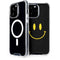 Black Happy Face iPhone 15 Pro Max MagSafe Case