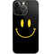 Black Happy Face iPhone 14 Pro Skin